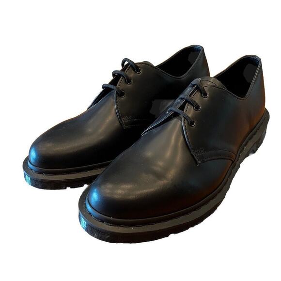 NEW Dr Martens 14345 Oxford Style Dress Shoes Size 12 Men’s Black Lace Up